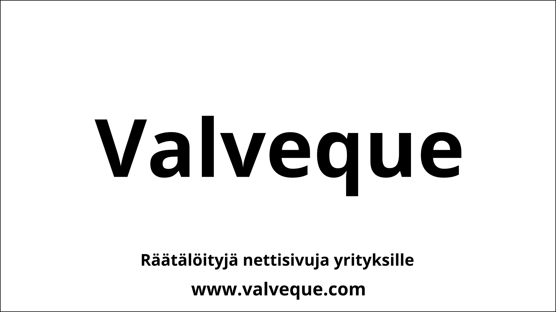 Valveque logo